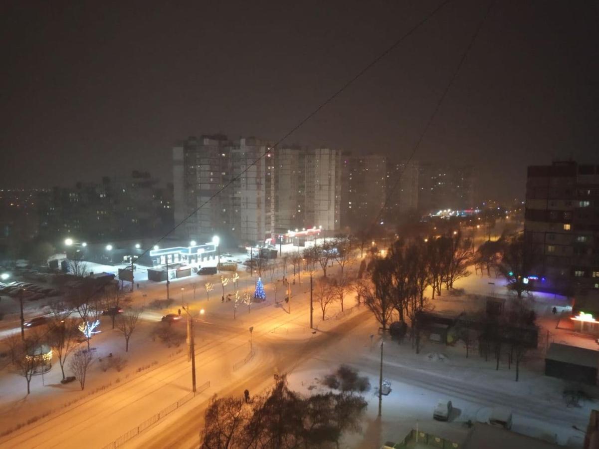 Уютная 3 К. Квартира Пр. Мира Dnipro Exteriör bild