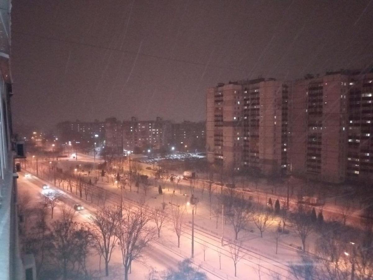 Уютная 3 К. Квартира Пр. Мира Dnipro Exteriör bild
