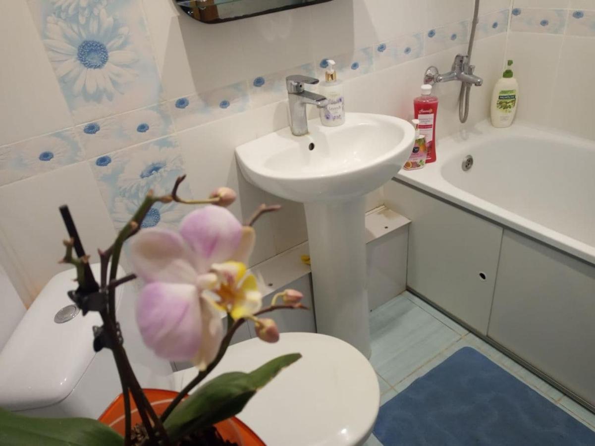 Уютная 3 К. Квартира Пр. Мира Dnipro Exteriör bild